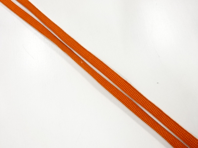 アンティーク　正絹　帯留め用手組三分紐